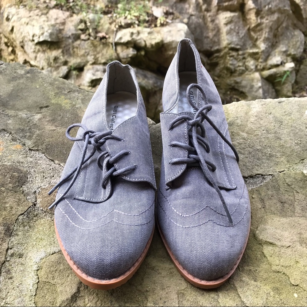 Denim Blue Oxfords